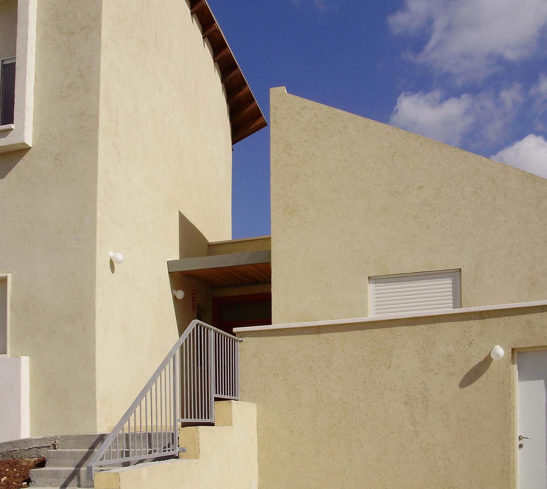 בית במירב - טיח מינרלי 2010