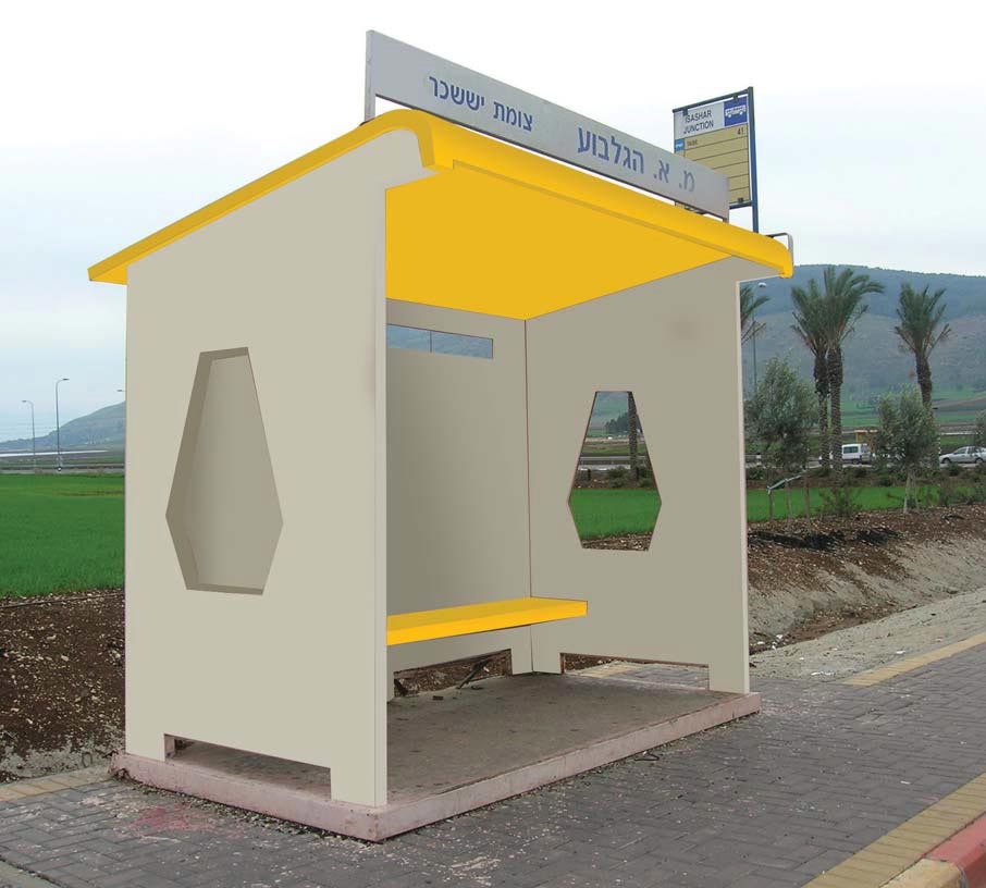 תחנות אוטובוס מועצה אזורית גלבוע 2003